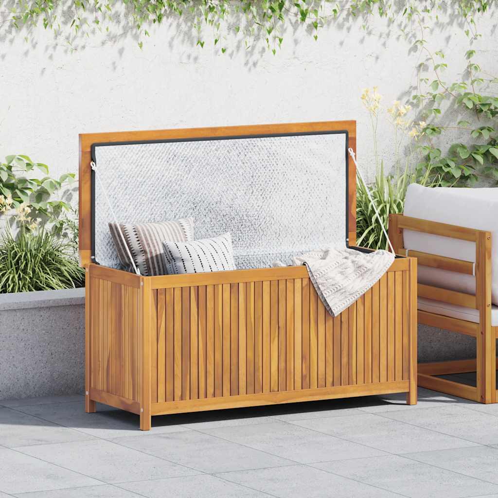 Gartenbox Massivholz Teak