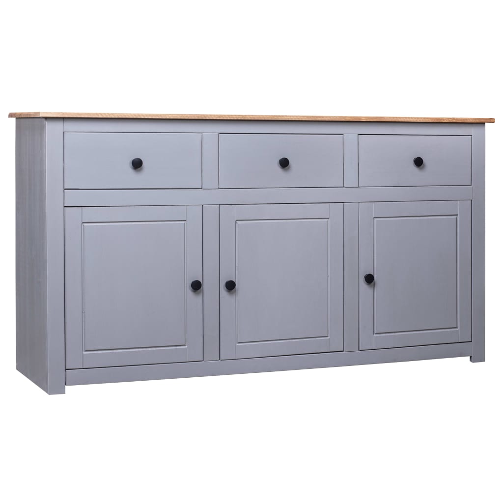 Sideboard 135X40X80 Cm Kiefernholz Panama