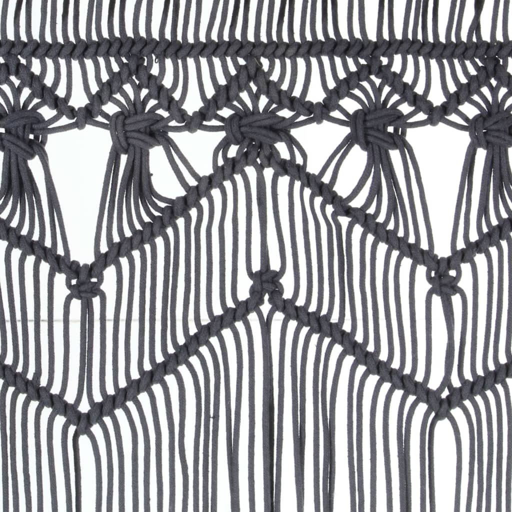 Makramee Vorhang 140x240 cm Baumwolle