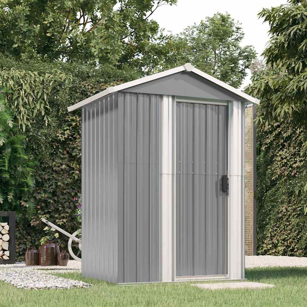 Gartenhaus 126X97,5X177 Cm Verzinkter Stahl