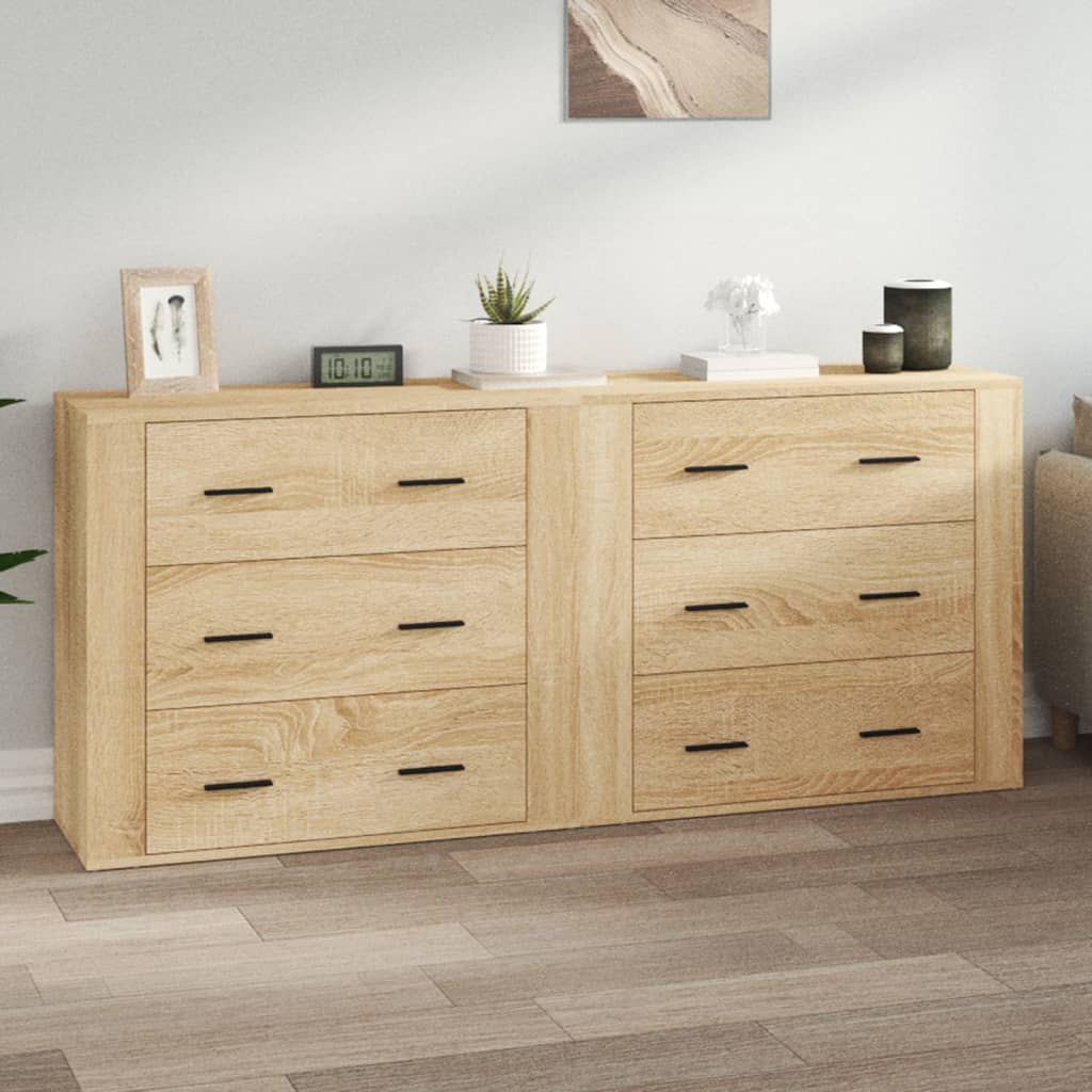 Sideboards 2 Stk. Holzwerkstoff