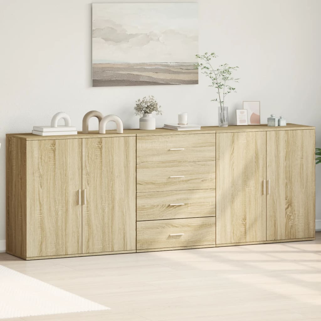 Sideboards 3 Stk. Holzwerkstoff