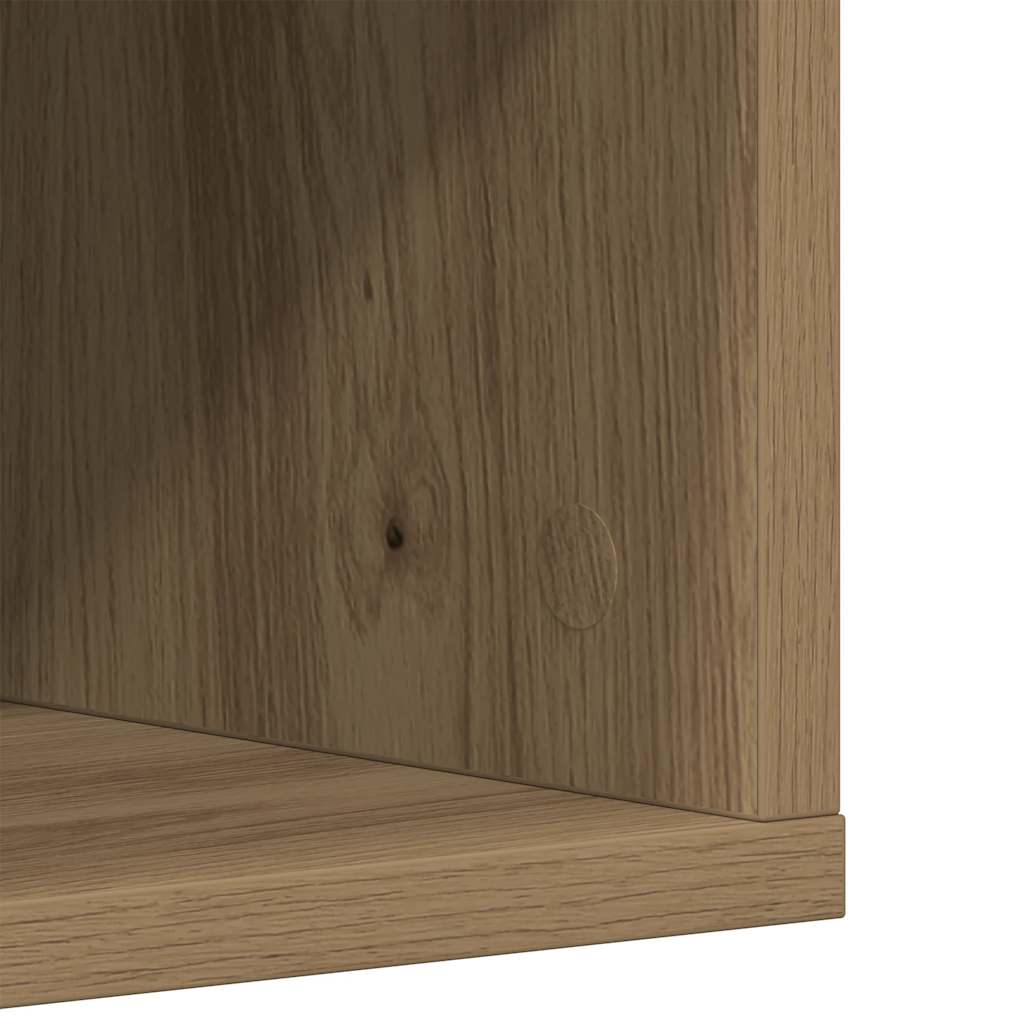 Schuhschrank Weiß 54x34x183 cm Holzwerkstoff