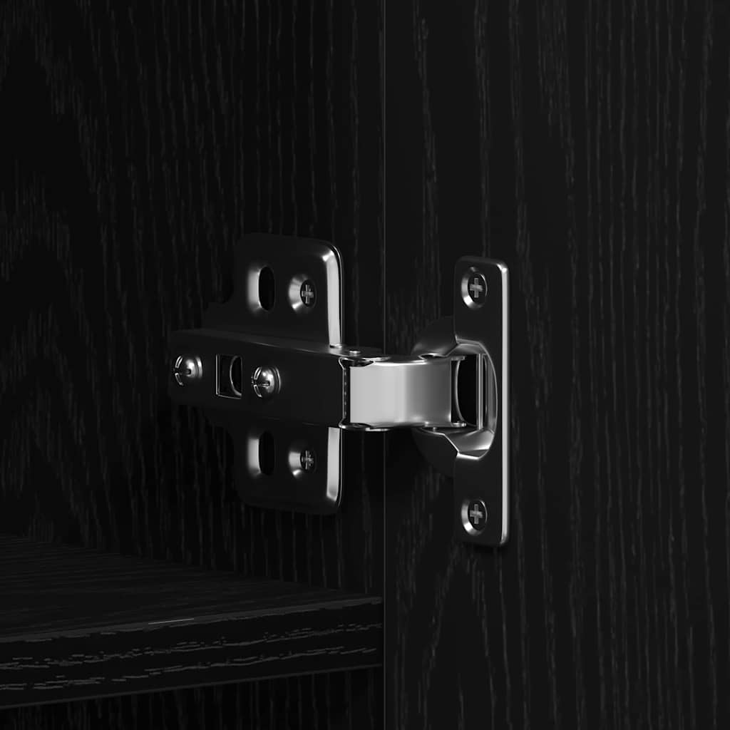 Schuhschrank mit Regal Weiß 80 x 35,5 x 180 cm Holzwerkstoff