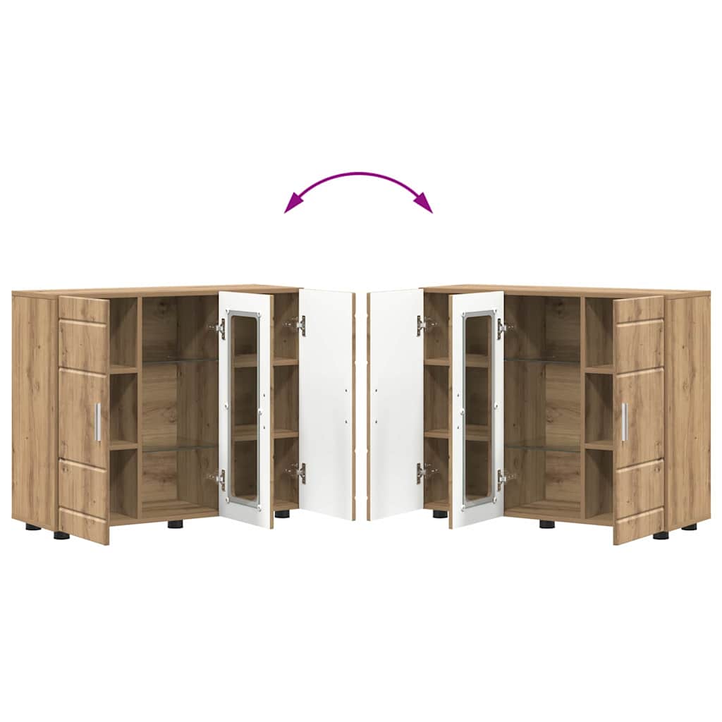 Kommode | Buffetmöbel | Modernes Sideboard | Anrichte | Schrank | 88,5 x 73 cm