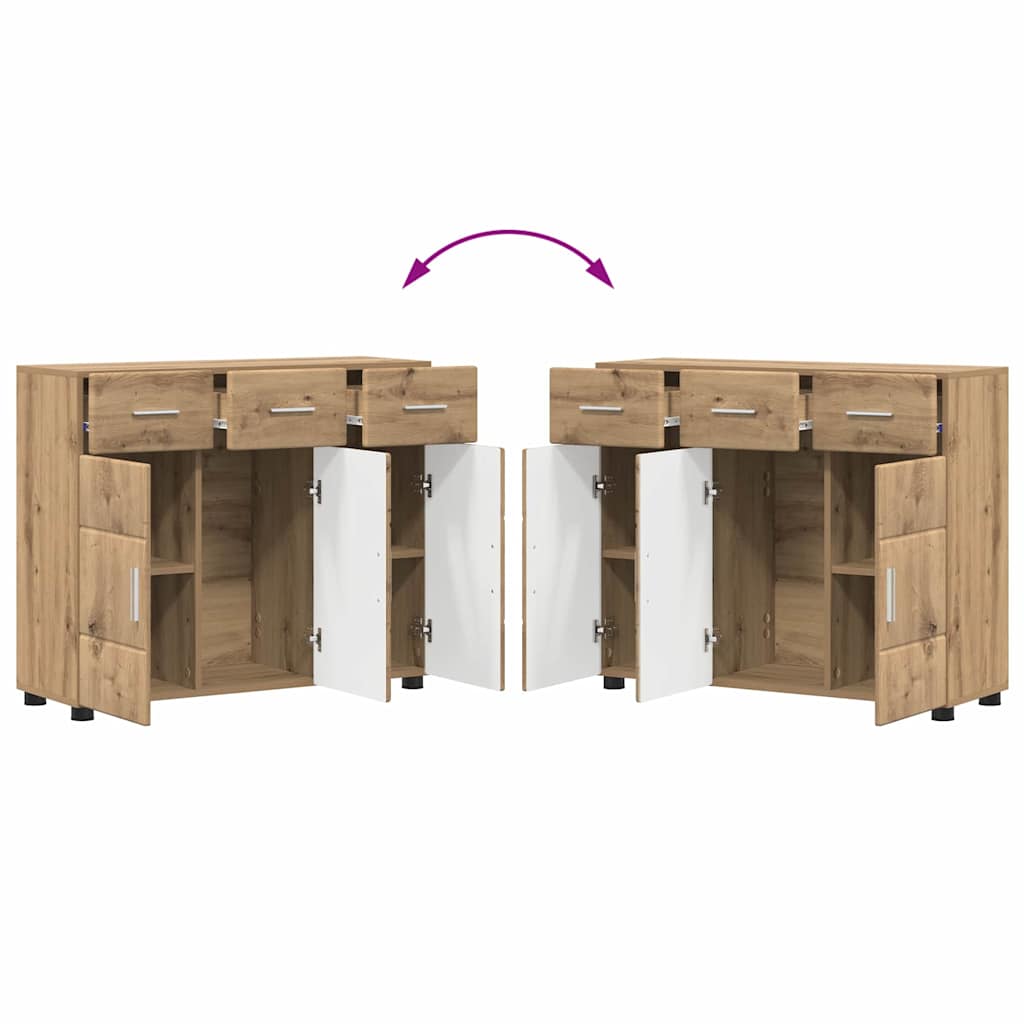 Modernes Sideboard | Kommode | Buffetmöbel | Anrichte | Schrank | 88,5 x 73 cm