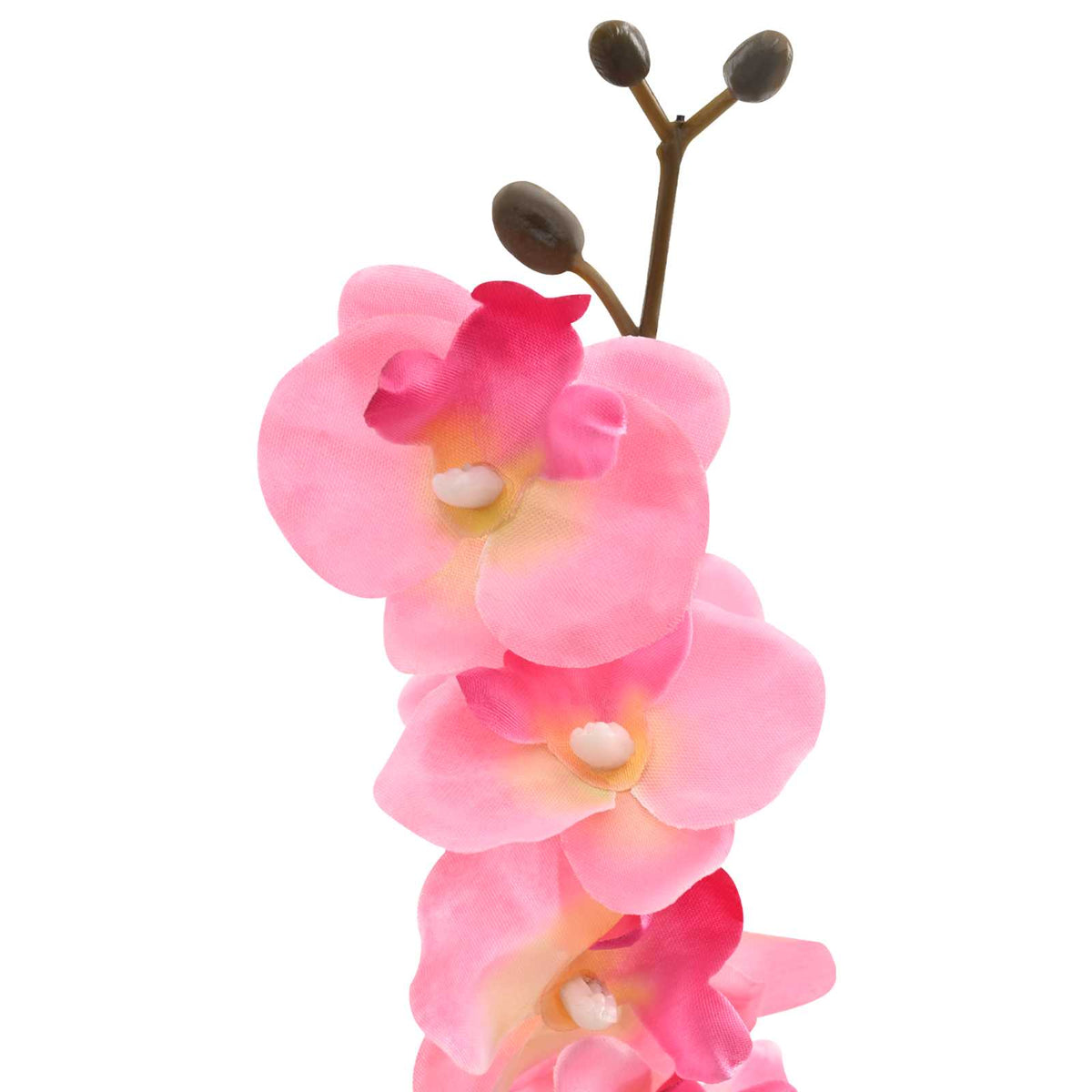 vidaXL Künstliche Orchideen Pflanze Rot 36 x 10 x 30 cm