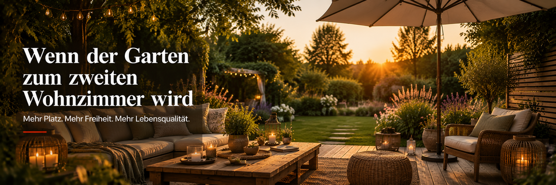 Wenn der Garten zum zweiten Wohnzimmer wird