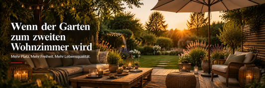 Wenn der Garten zum zweiten Wohnzimmer wird