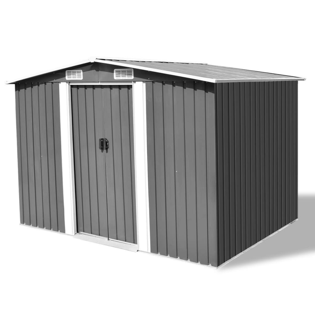 Gartenschuppen Metall 257 X 205 X 178 Cm