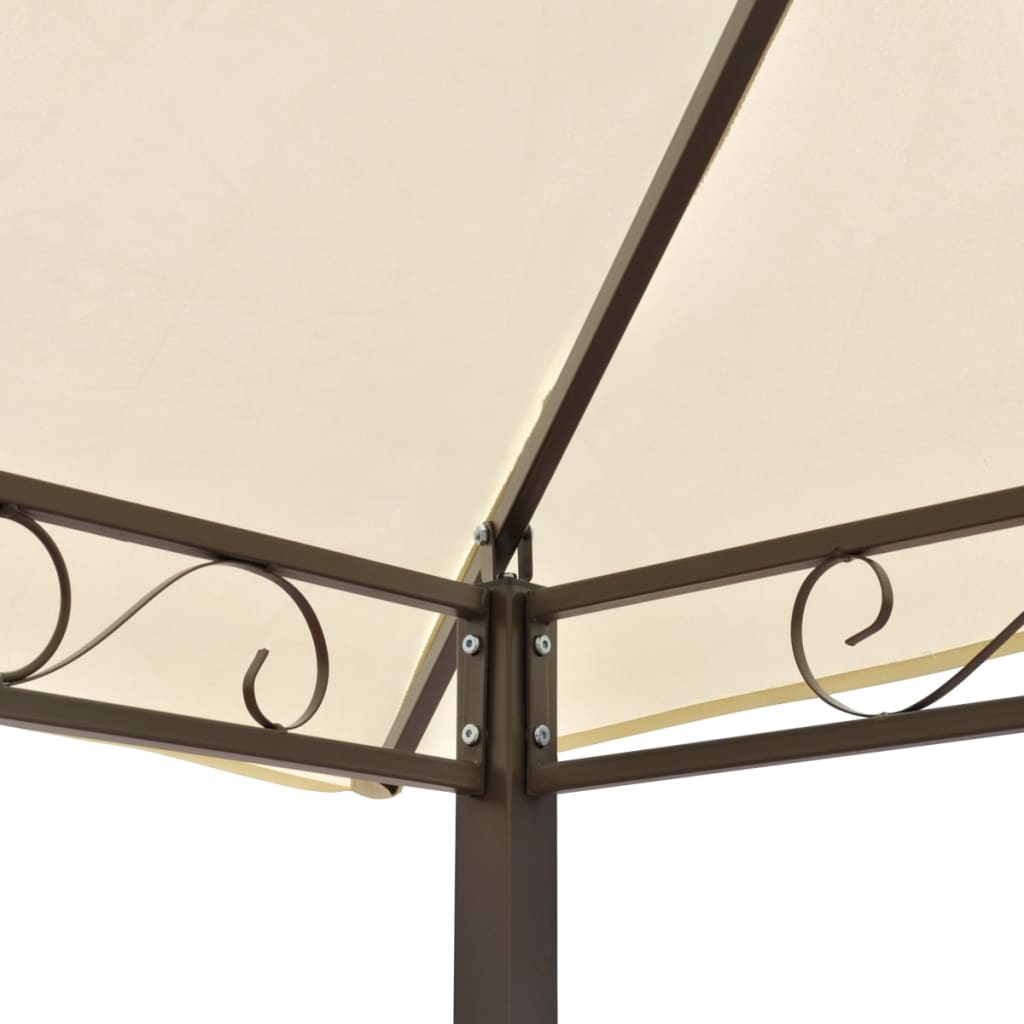 Gartenpavillon mit Tisch und Bänken 2,5x1,5x2,4 m Anthrazit