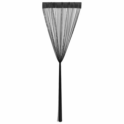 Fadenvorhang 2 Stk.100 x 250 cm Weiß