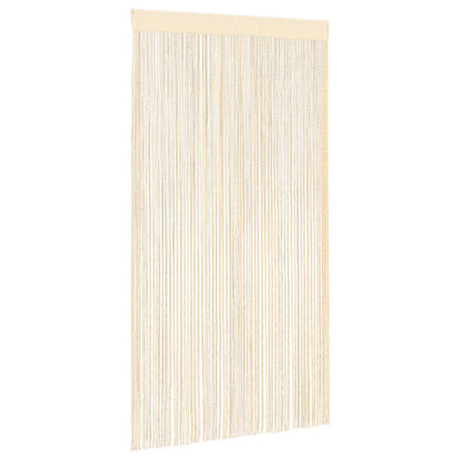 Fadenvorhang 2 Stk.100 x 250 cm Weiß