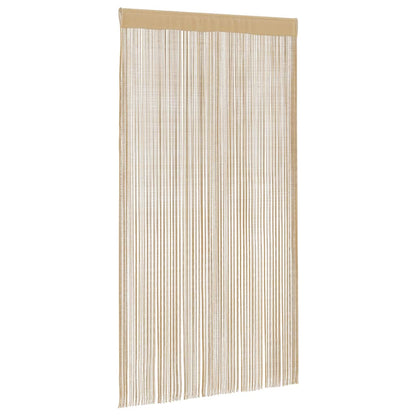 Fadenvorhang 2 Stk.100 x 250 cm Weiß