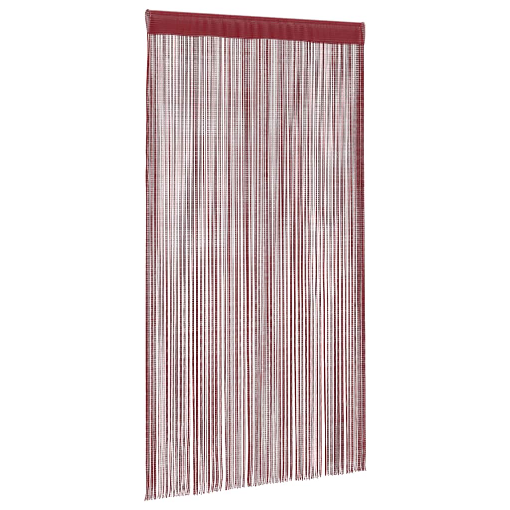 Fadenvorhang 2 Stk.100 x 250 cm Weiß