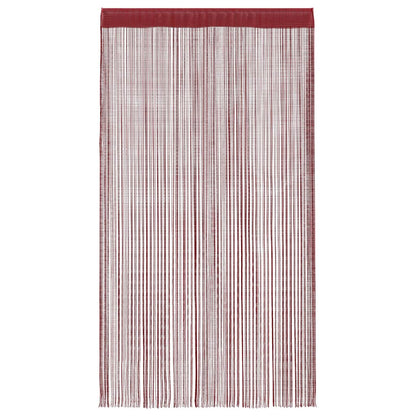 Fadenvorhang 2 Stk.100 x 250 cm Weiß