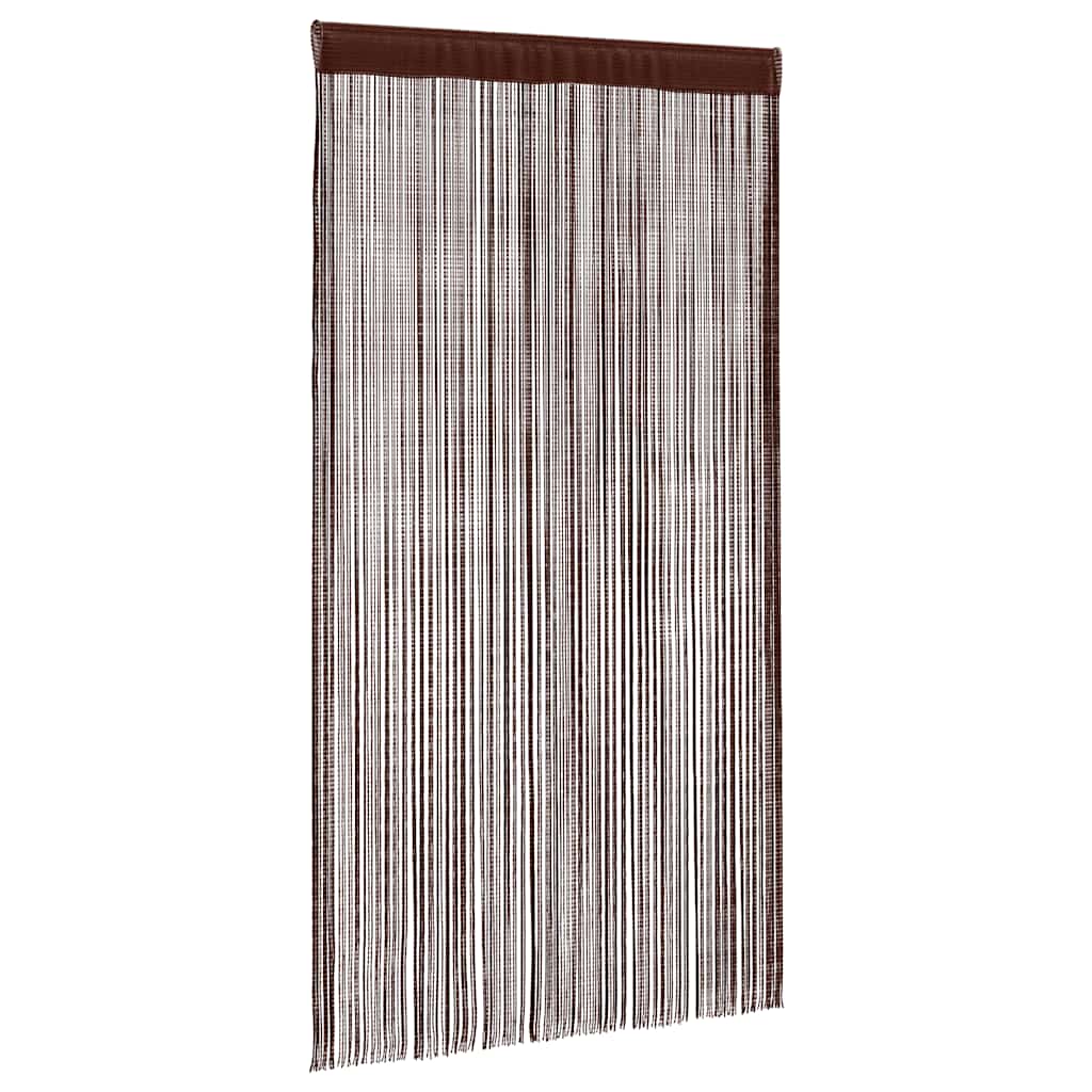 Fadenvorhang 2 Stk.100 x 250 cm Weiß