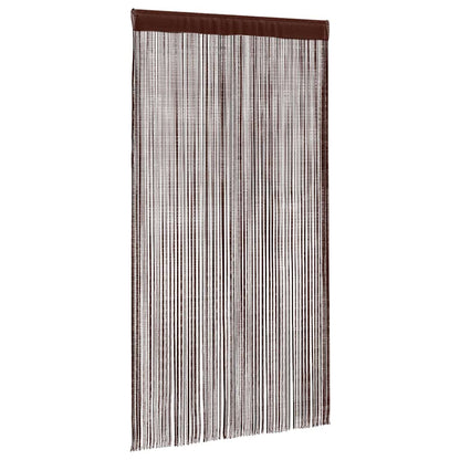 Fadenvorhang 2 Stk.100 x 250 cm Weiß