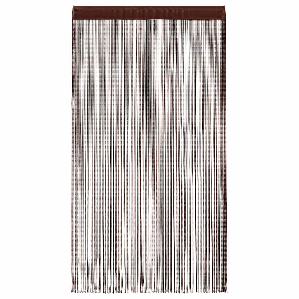 Fadenvorhang 2 Stk.100 x 250 cm Weiß