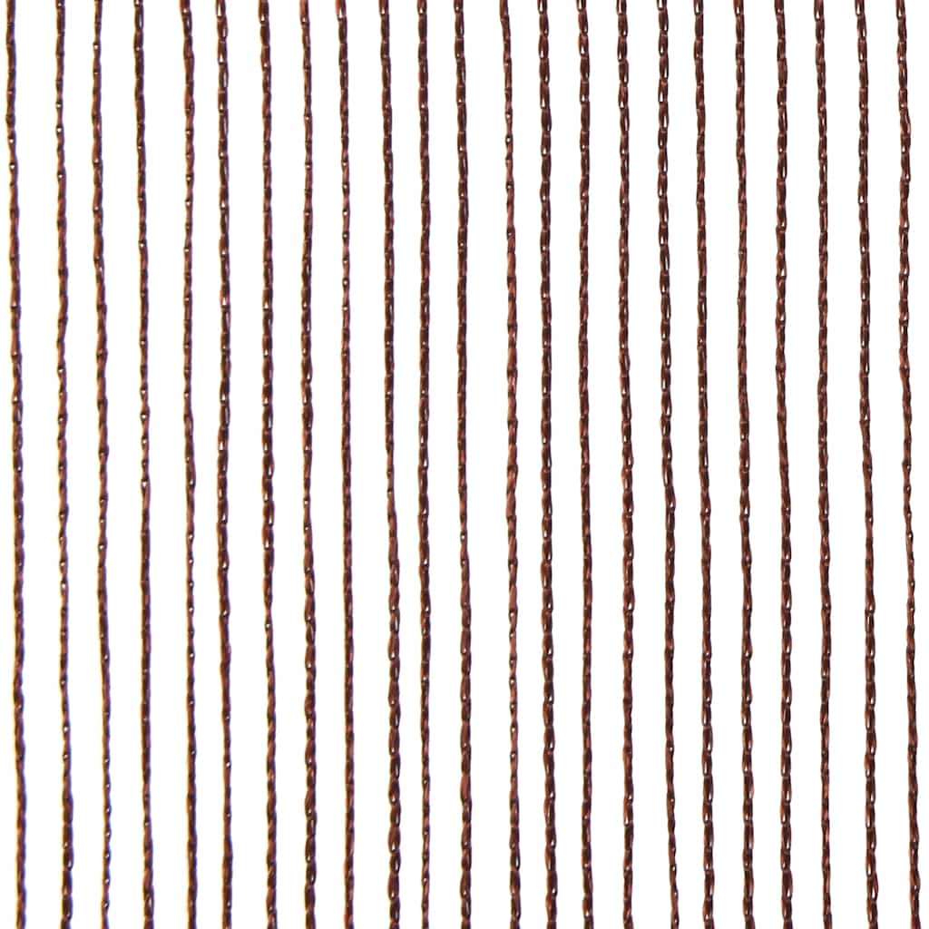 Fadenvorhang 2 Stk.100 x 250 cm Weiß