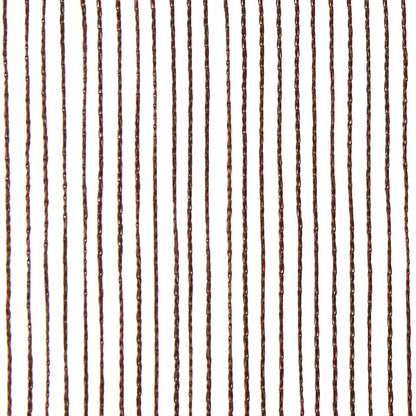 Fadenvorhang 2 Stk.100 x 250 cm Weiß