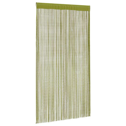 Fadenvorhang 2 Stk.100 x 250 cm Weiß