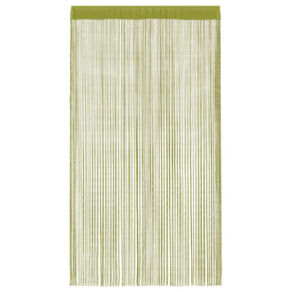 Fadenvorhang 2 Stk.100 x 250 cm Weiß