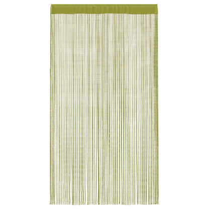 Fadenvorhang 2 Stk.100 x 250 cm Weiß