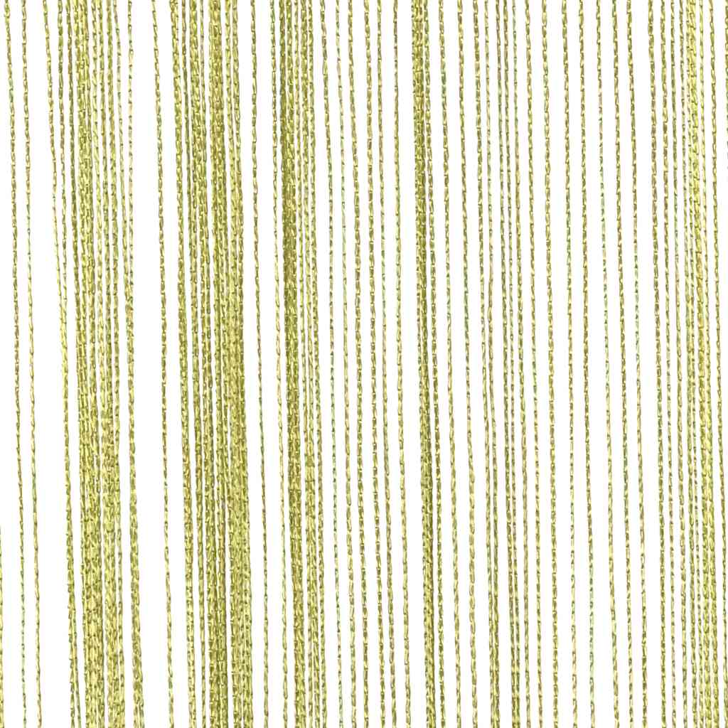Fadenvorhang 2 Stk.100 x 250 cm Weiß