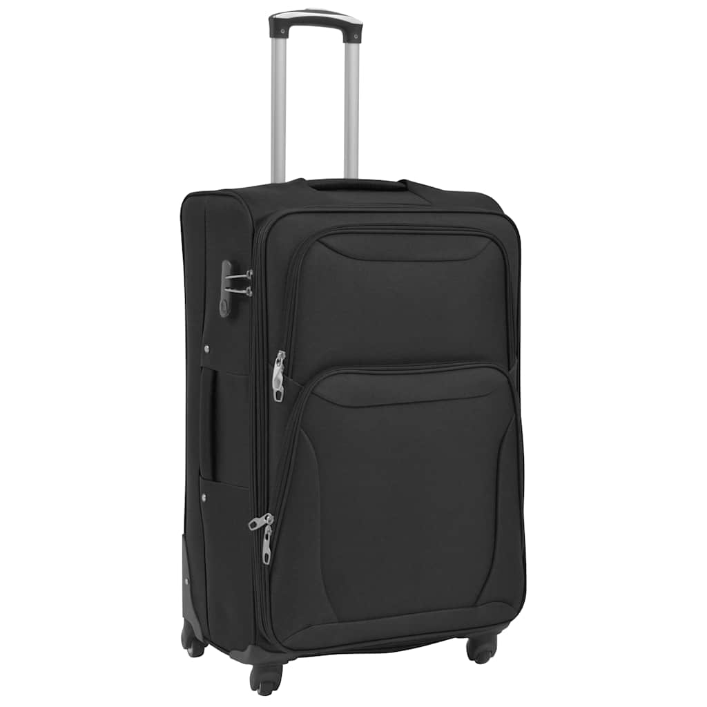 3-tlg. Reisekoffer Set | Trolley | Reisegepäck | Weichgepäck | Rollkoffer-Set