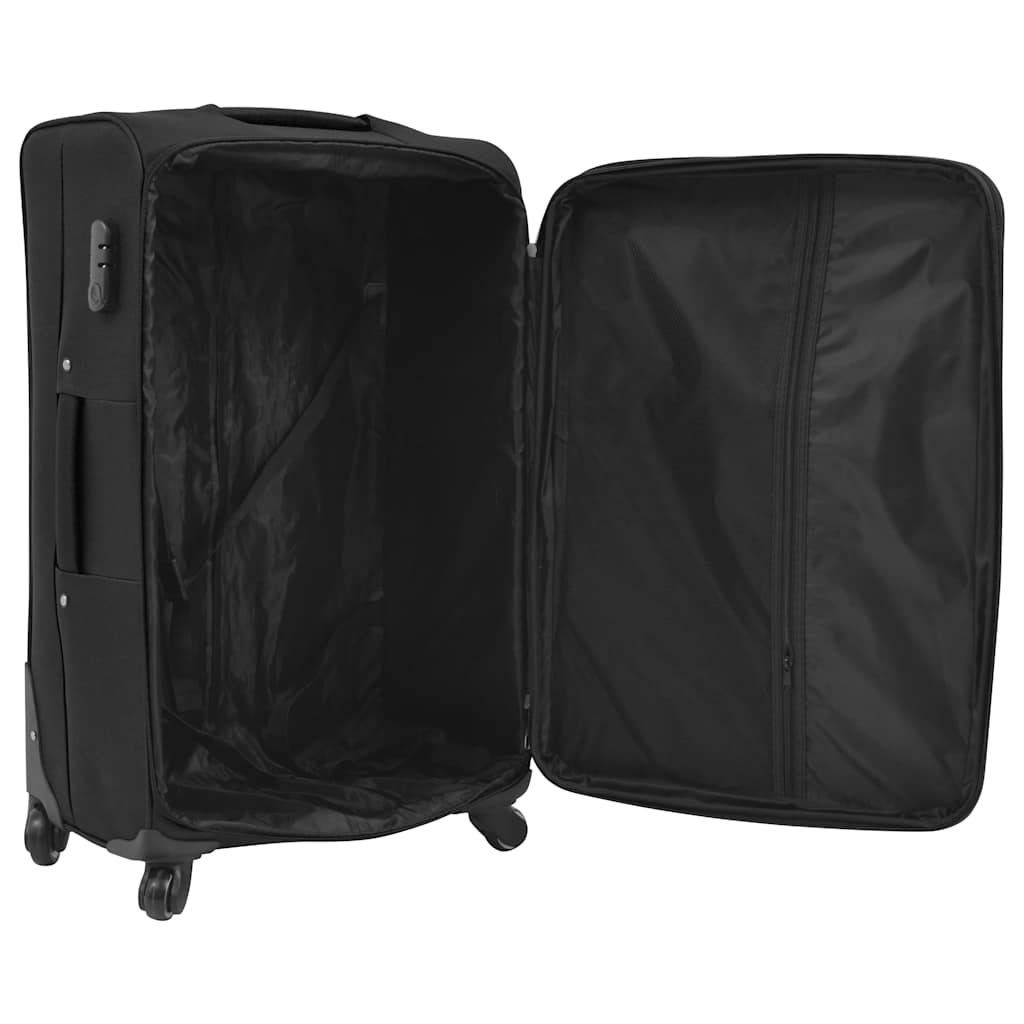 3-tlg. Reisekoffer Set | Trolley | Reisegepäck | Weichgepäck | Rollkoffer-Set