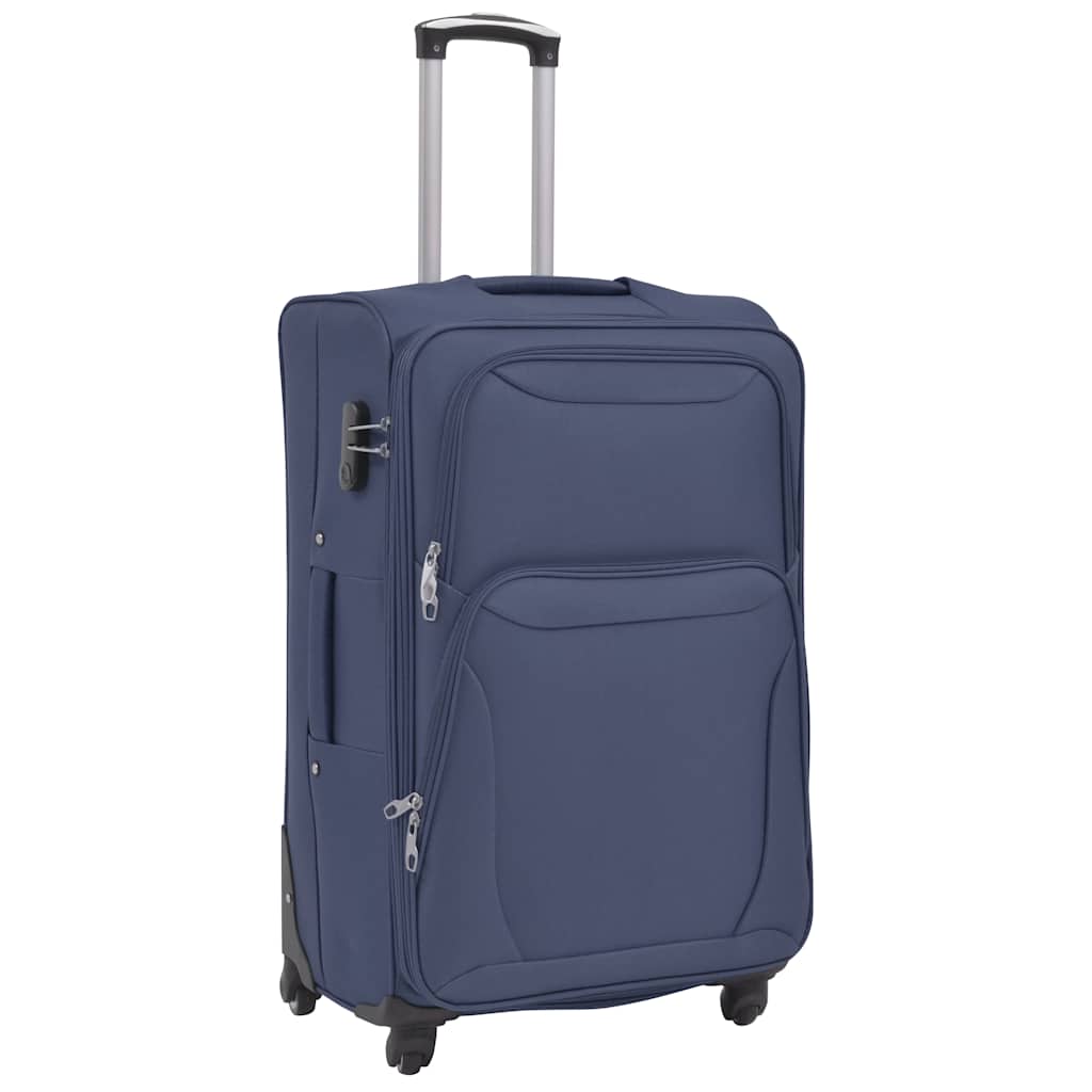 3-tlg. Reisekoffer Set | Trolley | Reisegepäck | Weichgepäck | Rollkoffer-Set