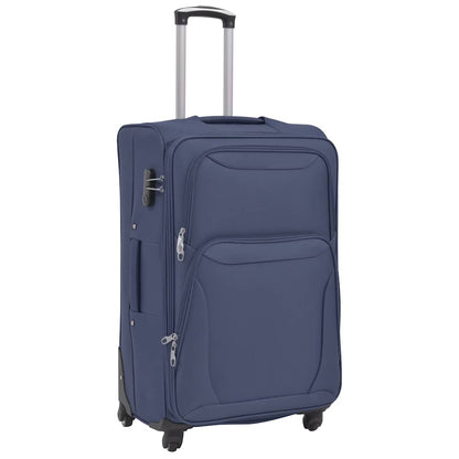 3-tlg. Reisekoffer Set | Trolley | Reisegepäck | Weichgepäck | Rollkoffer-Set