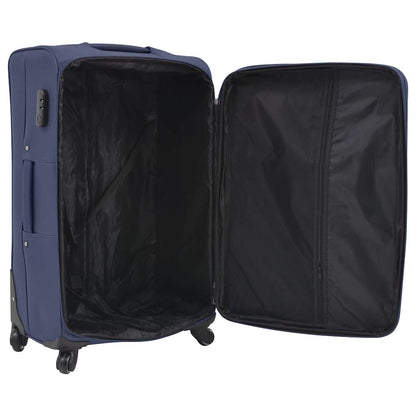 3-tlg. Reisekoffer Set | Trolley | Reisegepäck | Weichgepäck | Rollkoffer-Set