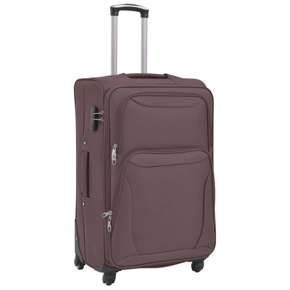 3-tlg. Reisekoffer Set | Trolley | Reisegepäck | Weichgepäck | Rollkoffer-Set