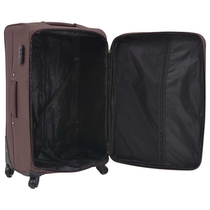 3-tlg. Reisekoffer Set | Trolley | Reisegepäck | Weichgepäck | Rollkoffer-Set