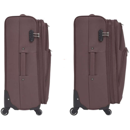 3-tlg. Reisekoffer Set | Trolley | Reisegepäck | Weichgepäck | Rollkoffer-Set