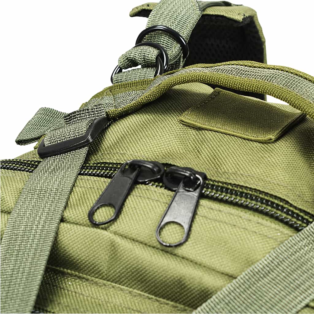 Rucksack im Army-Style 50 L Olivgrün
