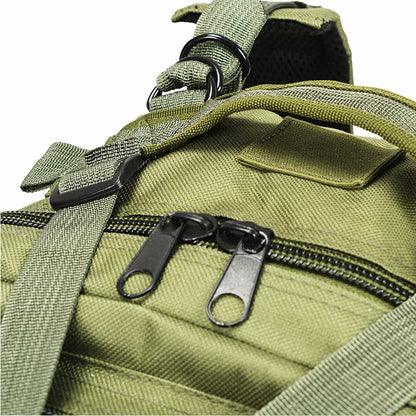 Rucksack im Army-Style 50 L Olivgrün