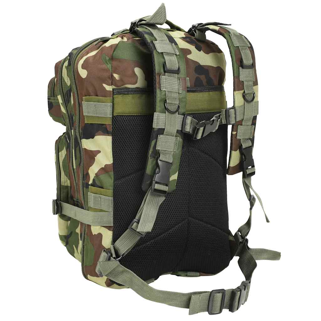 Rucksack im Army-Style 50 L Olivgrün