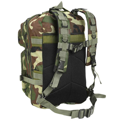 Rucksack im Army-Style 50 L Olivgrün