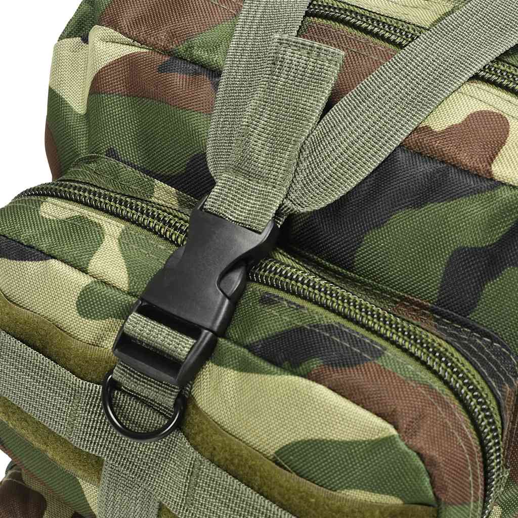 Rucksack im Army-Style 50 L Olivgrün