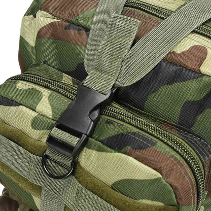 Rucksack im Army-Style 50 L Olivgrün