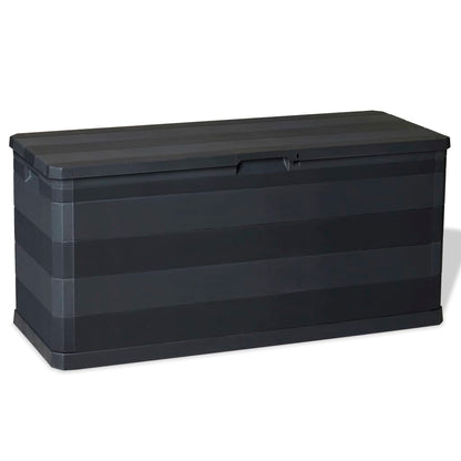 Gartenbox Grau 117×45×56 Cm