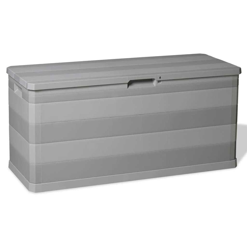 Gartenbox Grau 117×45×56 Cm