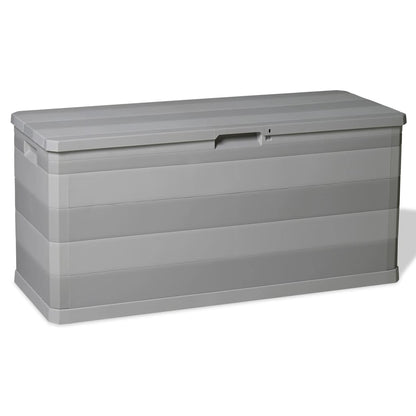 Gartenbox Grau 117×45×56 Cm