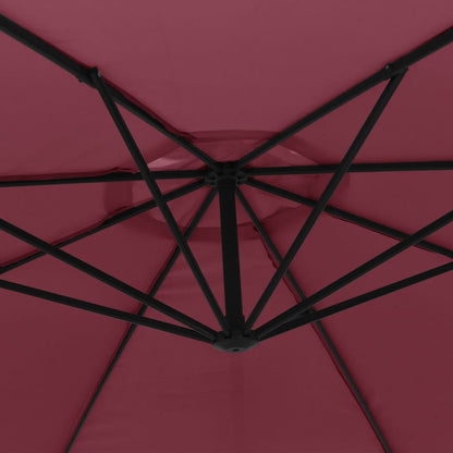Ampelschirm Mit Aluminium-Mast 350 Cm