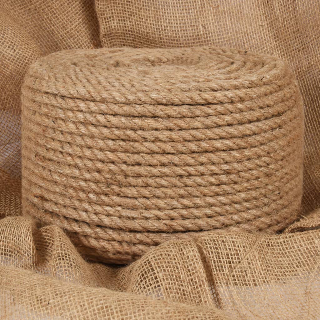 Natürliches Juteseil mit hoher Reißfestigkeit, 14mm, versch. Farben