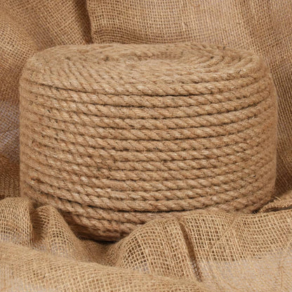 Natürliches Juteseil mit hoher Reißfestigkeit, 14mm, versch. Farben