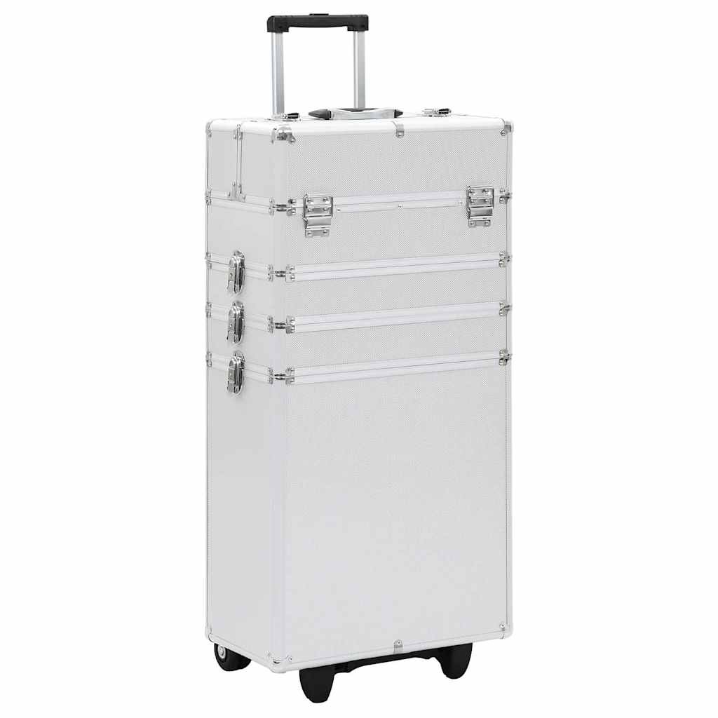 Kosmetikkoffer Aluminium Schwarz